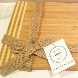 Market Finds Bamboo Cutting Board